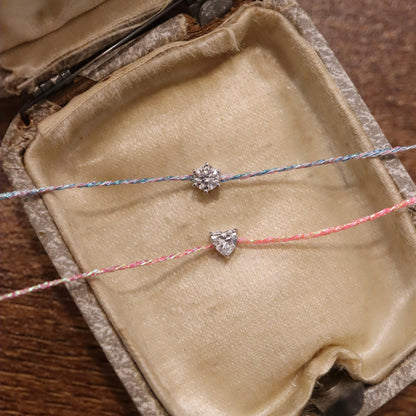 18K Diamond Thread Bracelet