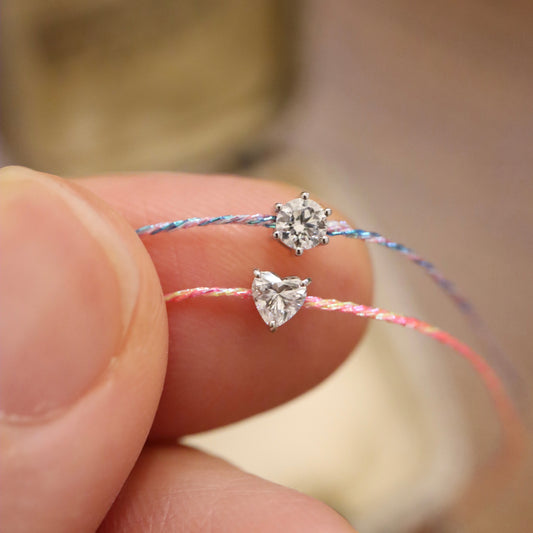 18K Diamond Thread Bracelet