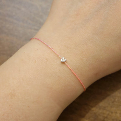 18K Diamond Thread Bracelet