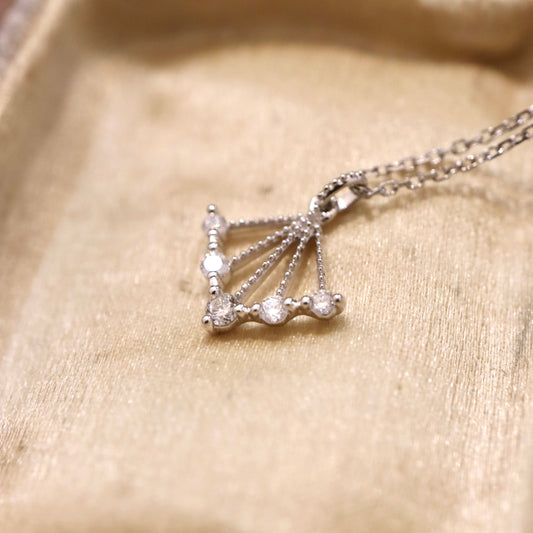 10K Dainty Diamond Necklace