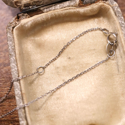 10K Dainty Diamond Necklace